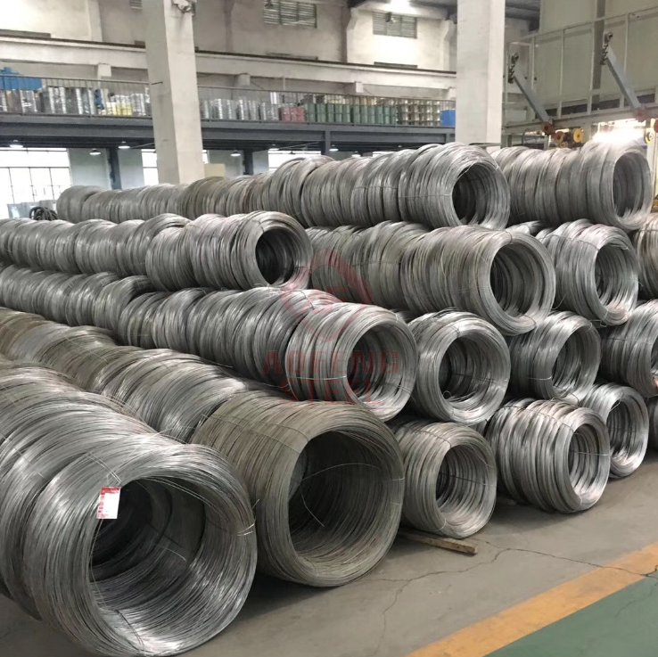 Electro Galvanized Iron Wire/Zinc Wire Price Galvanized Steel Wire Mesh Ghana