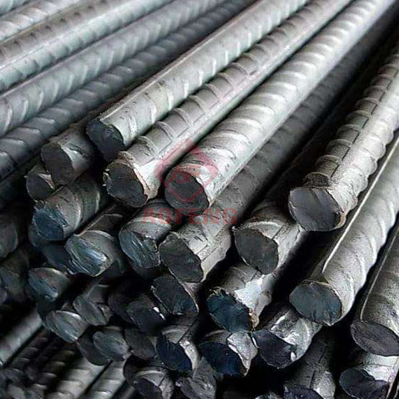 ASTM A615 Grade 60 SS400 S355 HRB335 HRB400 HRB500 hot rolled steel rebar Iron deformed steel bar rod for building construction