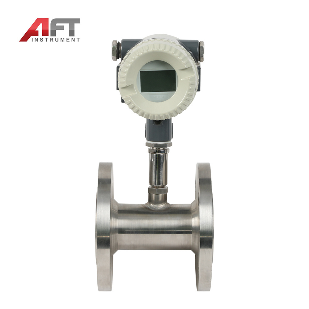 High-precision liquid turbine flowmeter liquor beverage milk intelligent high-pressure turbine flowmeter accurate measurement