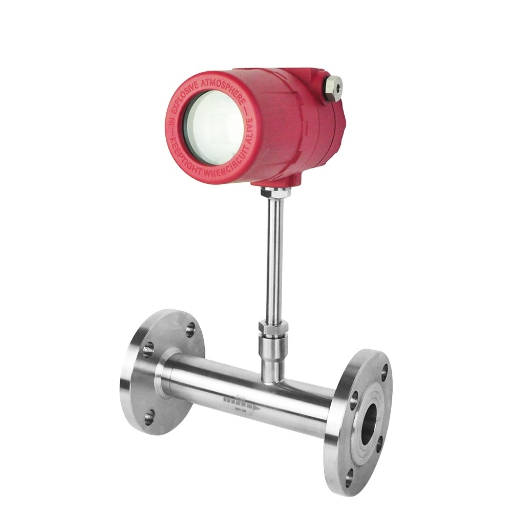 DN10 accuracy explosive cng flow meter   corrosive dioksida oxide low price industrial instrument thermal gas mass flowmeter