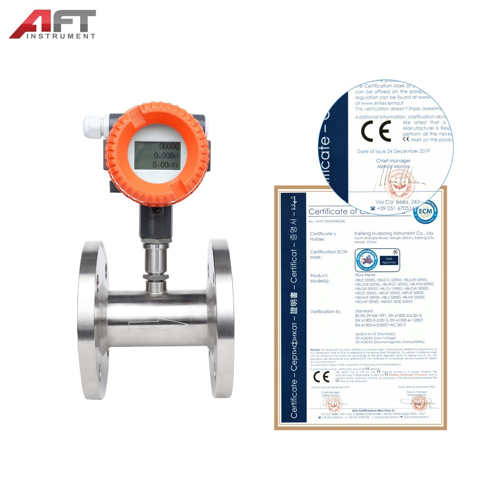 High precision liquid turbine flow meter stainless steel digital vegetable oil ethanol flowmeter 4-20ma turbine flow meter price