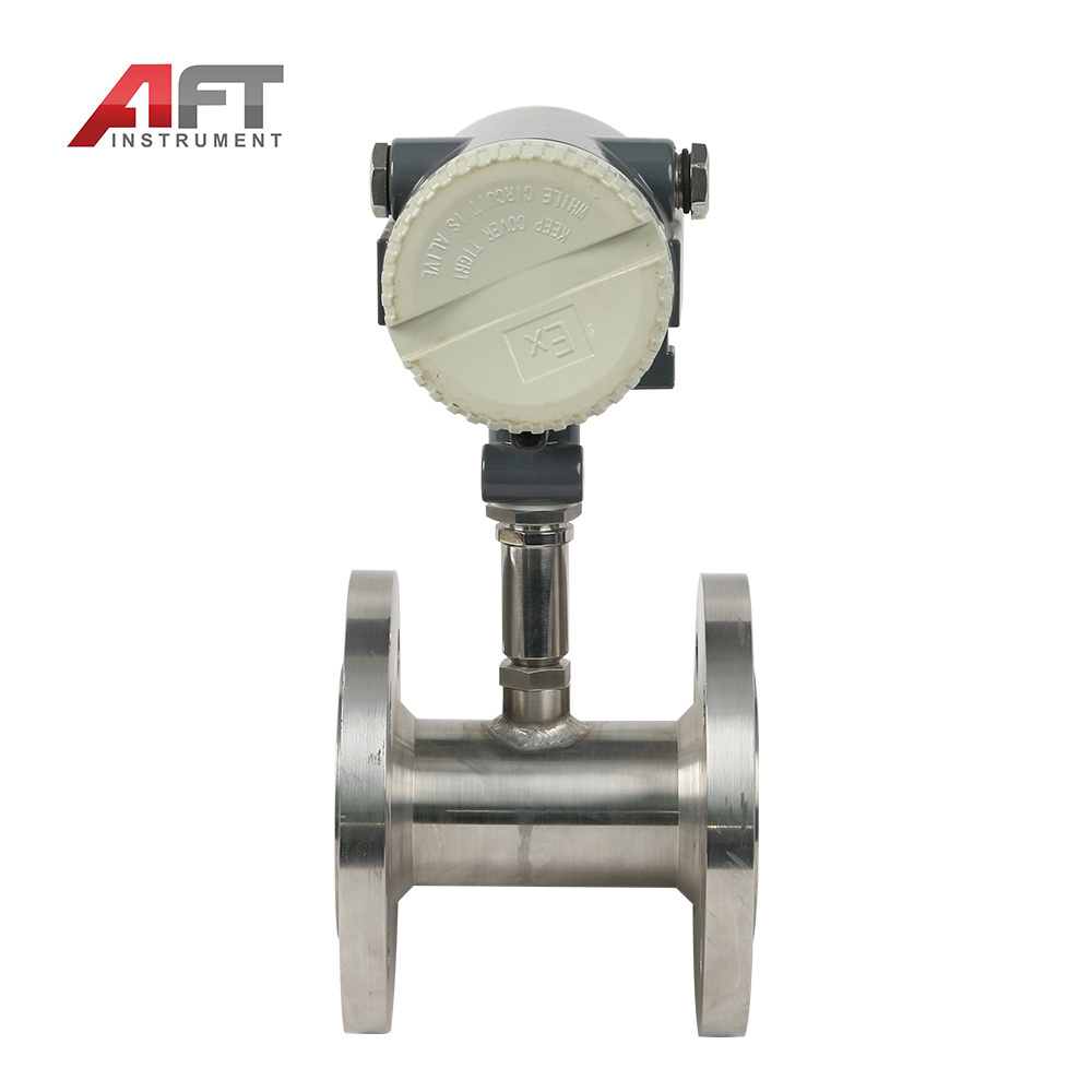 High-precision liquid turbine flowmeter liquor beverage milk intelligent high-pressure turbine flowmeter accurate measurement