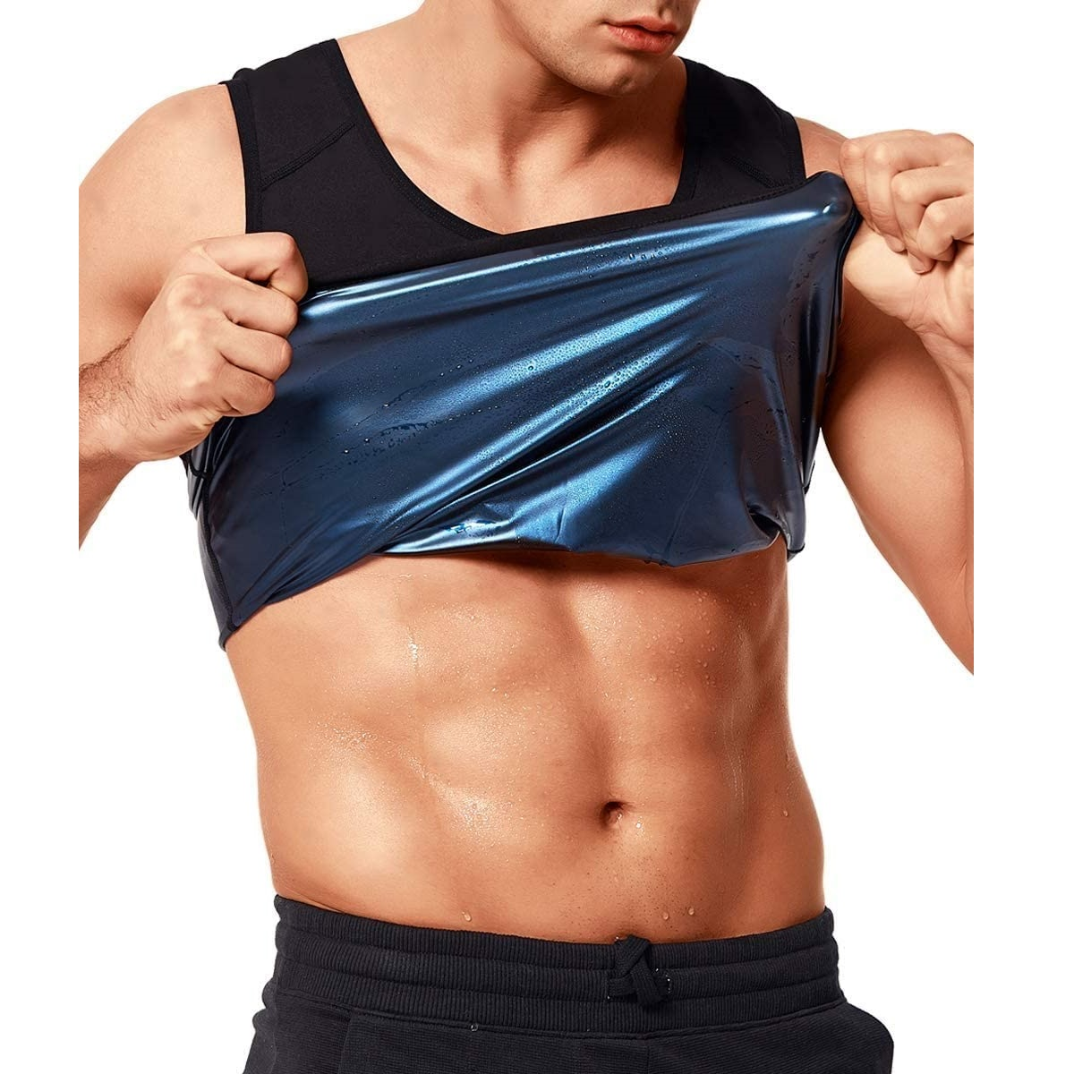 New Men Popular Vest Fat Burn Muscle building Workout Shapewear Sweat Sauna Vest Tank Top For Women men