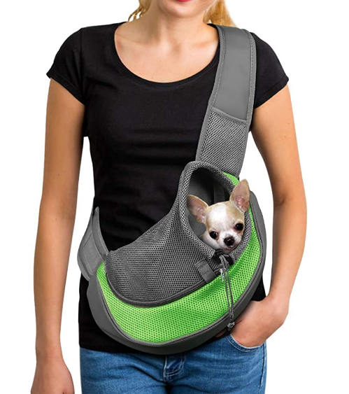 Sling Adjustable Pet Carrier Dog Safety Carrying Tote Bag for cat and dog from Aofeite