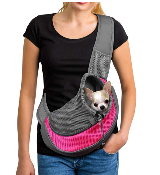 Sling Adjustable Pet Carrier Dog Safety Carrying Tote Bag for cat and dog from Aofeite