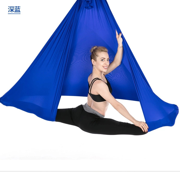 Hot seller Anti Gravity Multicolor Flying  Bed Low Stretch Aerial Yoga Hammock silk swing