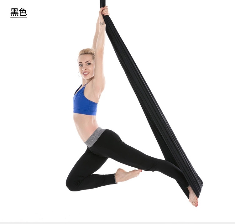 Best Soft High Strength Colorful Aerial Silks 5m Anti Gravity Single Antigravity Nylon Parachute Yoga Hammocks