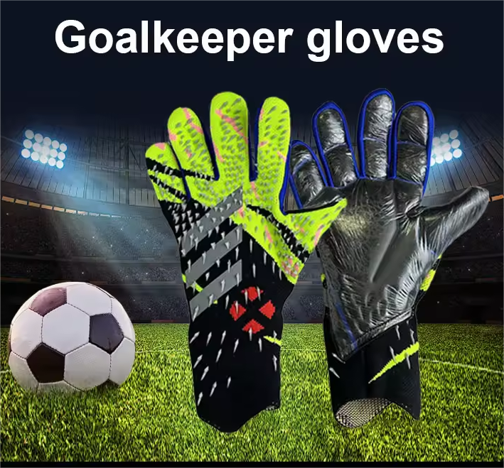 Professional Latex Sport Futsal Soccer Goalie Keeper Gloves Football Goalkeeper Gloves for sale