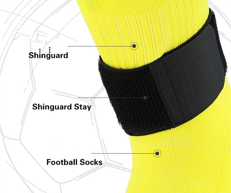 China factory price Soccer Shin Guard fixed strap football Shin guards strap from China factory