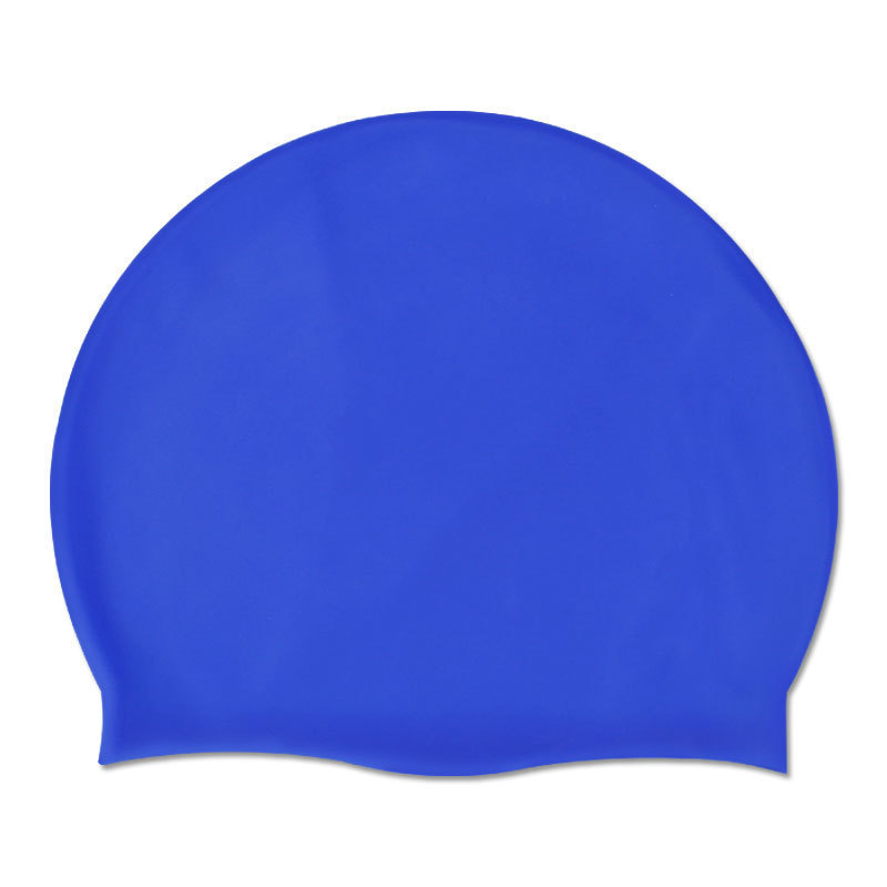 Wholesale Polyester Waterproof Woman men Girls Custom Logo Silicone Fabric Swim Racing Swimming Cap