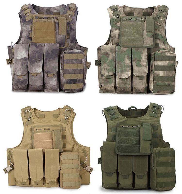 Body Slick Operation Camouflage Training Bandolier Multicam Armor Ballistic Tactical Vest Plate Carrier Hunting Vest