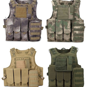 Body Slick Operation Camouflage Training Bandolier Multicam Armor Ballistic Tactical Vest Plate Carrier Hunting Vest