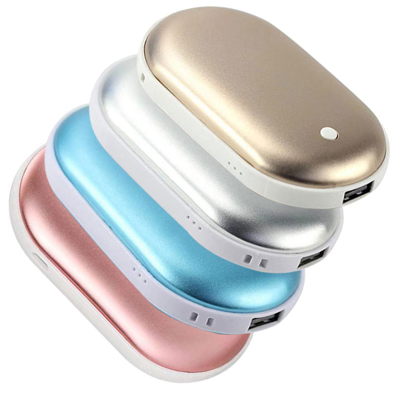 Wholesale mini reusable portable pocket usb electric rechargeable power bank hand warmer heater