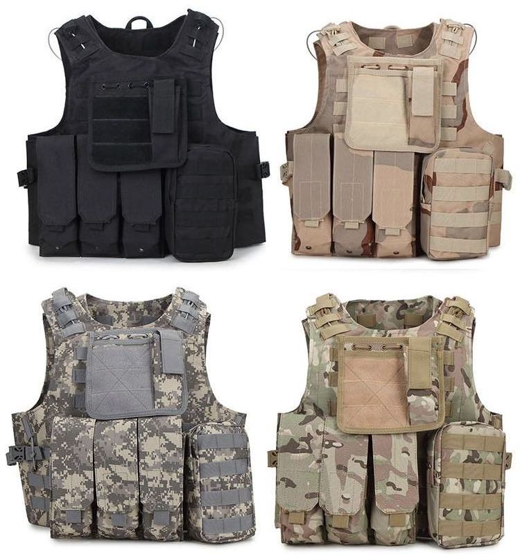 Body Slick Operation Camouflage Training Bandolier Multicam Armor Ballistic Tactical Vest Plate Carrier Hunting Vest