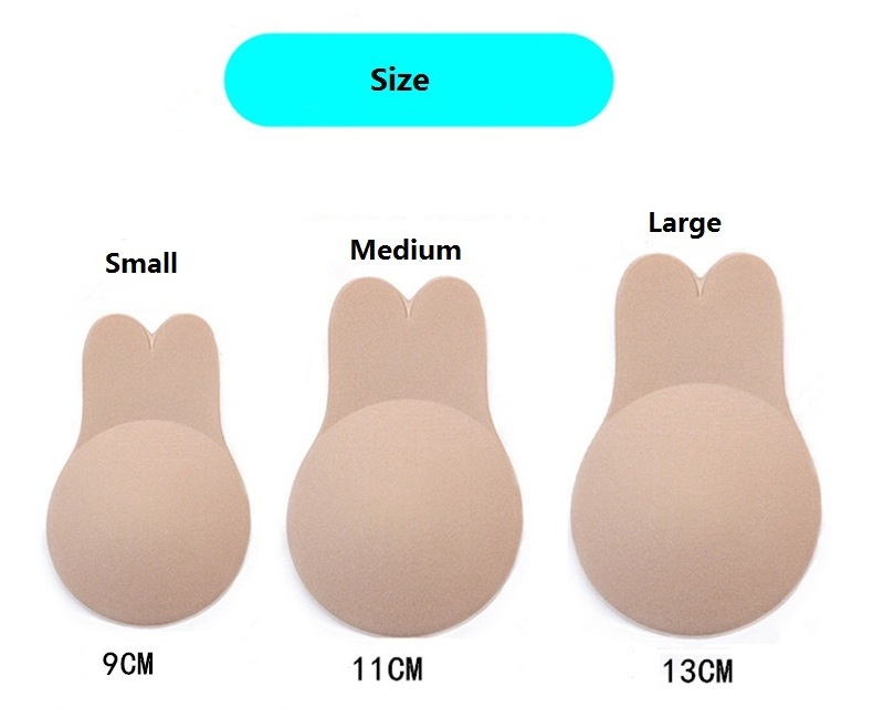 Custom Women Push Up Bra Sticky Adhesive Nipple Cover Comfortable Breast Lift Boob Cover