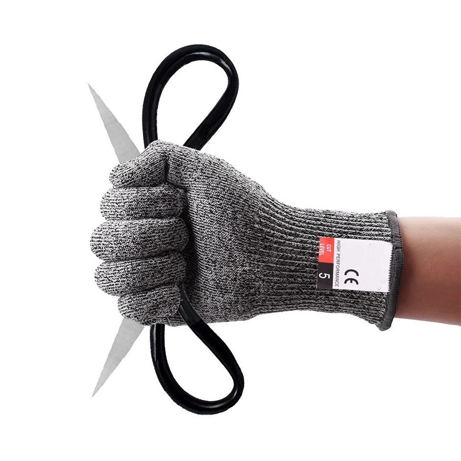 High quality durable meat vegetables cutting food level 5 protection cut resistant gloves