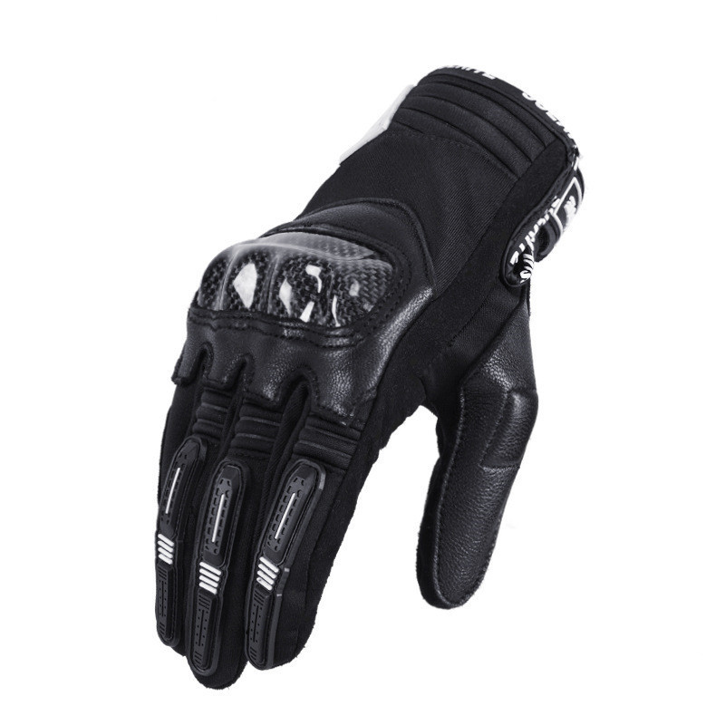 Wholesale Men Waterproof Custom Sports Leather Motorcycle Gloves Racing