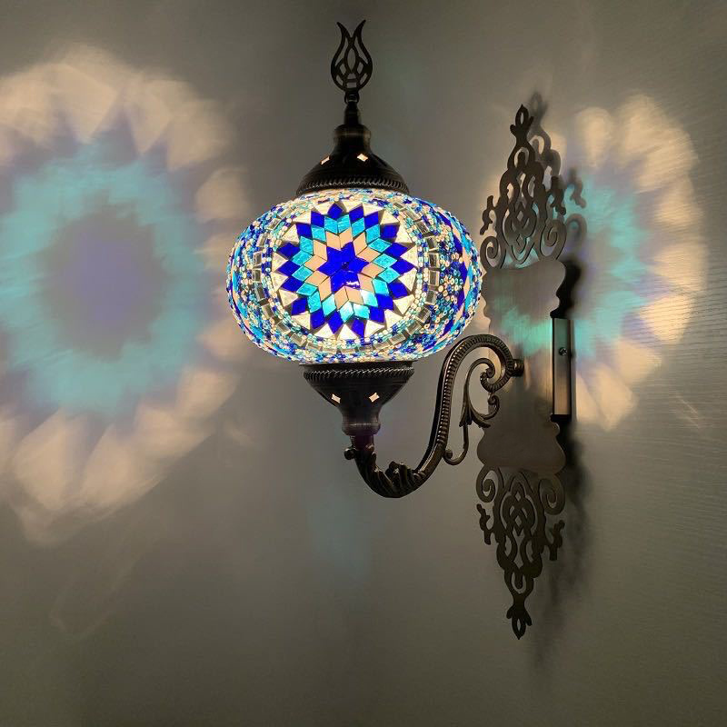 Moroccan wall lamp Exotic Cafe Hotel Homestay Bar