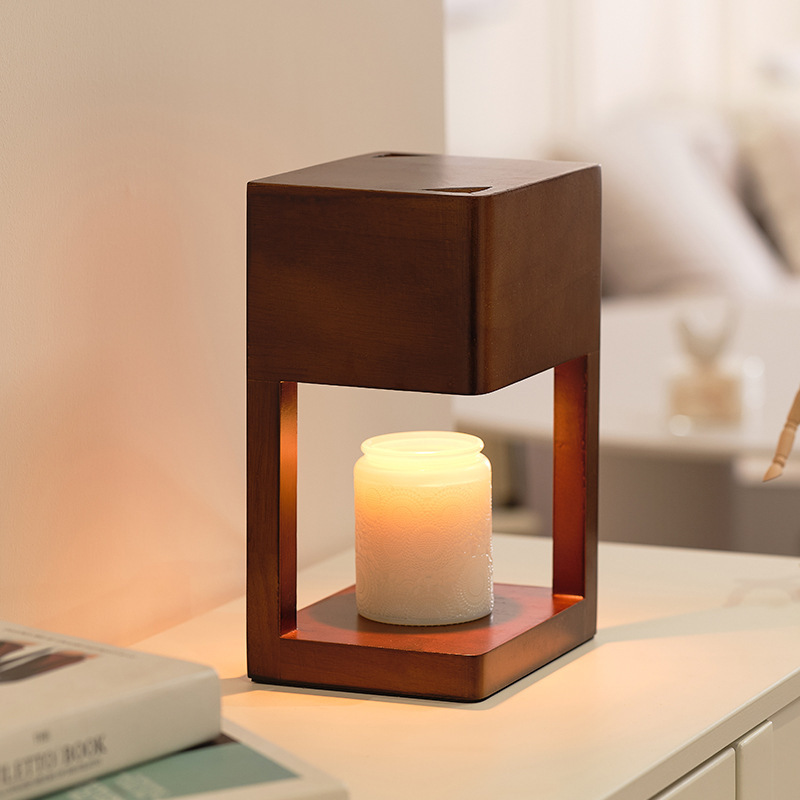 Aromatherapy melting candle  bedroom bedside Romantic smokeless dimmable night light