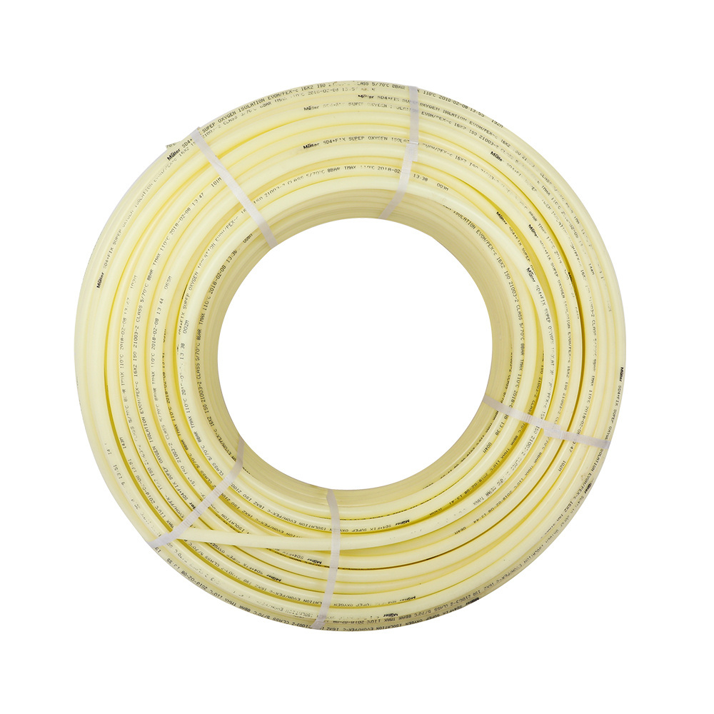 White pex pipe water fluid system 8mm underfloor heating pex-al-pex