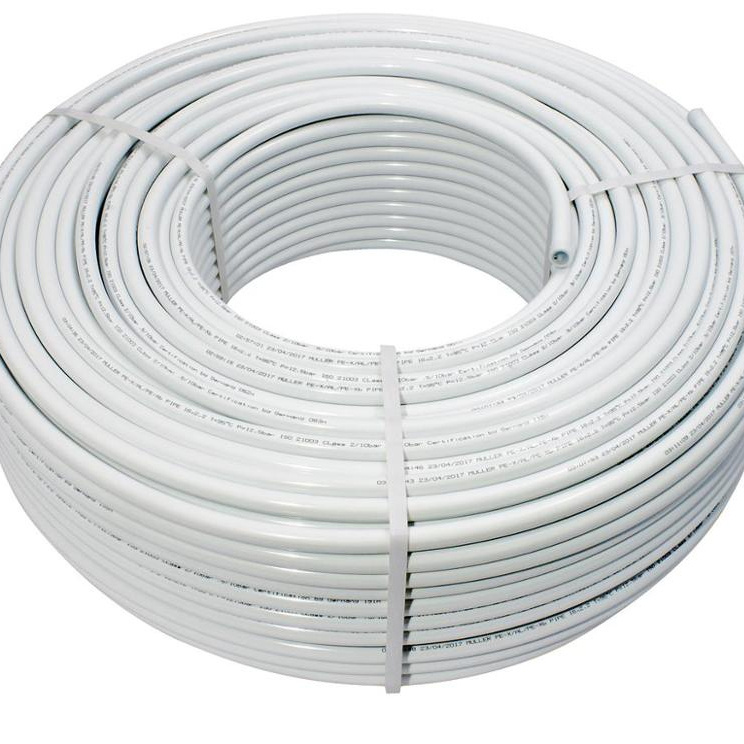 White pex pipe water fluid system 8mm underfloor heating pex-al-pex