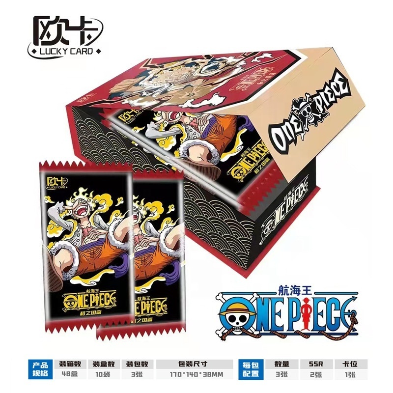 Wholesale paper Character Collection playing Cards Japan cartoon anime one pieced Game play Rare metal card