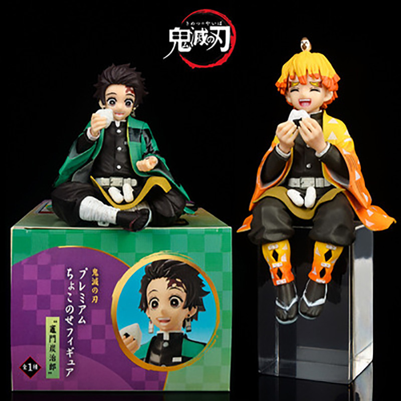 Best hot sell customized OME PVC PU Plastic Tsuyuri Kanao Hashibira Inosuke Kamado Tanjirou Figure Kamado Nezuko Demon slayer