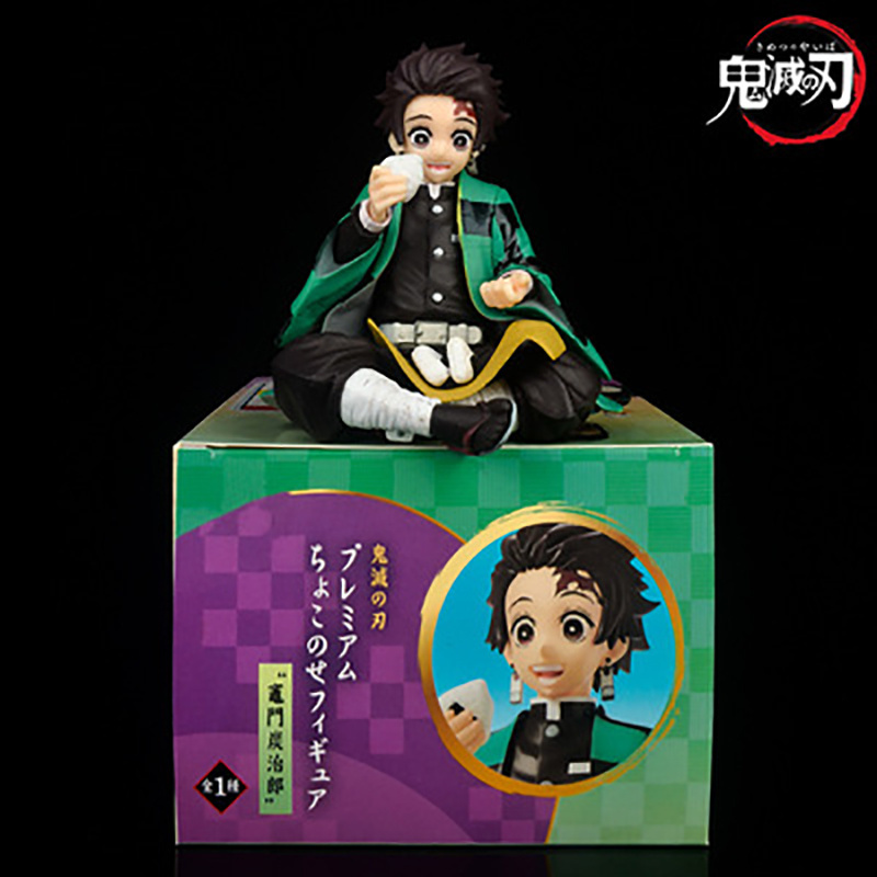 Best hot sell customized OME PVC PU Plastic Tsuyuri Kanao Hashibira Inosuke Kamado Tanjirou Figure Kamado Nezuko Demon slayer