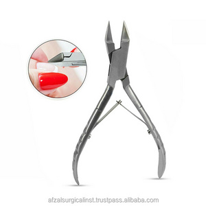 wholesale high quality Ingrown Toe Nail Cutter Chiropody Heavy Duty Manicure Pedicure Thick Nail Nipper sharp points best tools