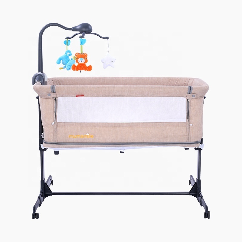 Crib removable foldable portable crib for newborns BB multi-functional baby comfort rocking bed