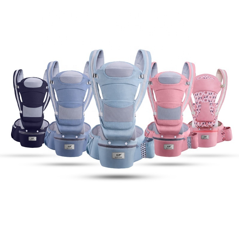 Hot sales Adjustable polyester foldable baby safety carry sling wrap belt cotton baby carrier