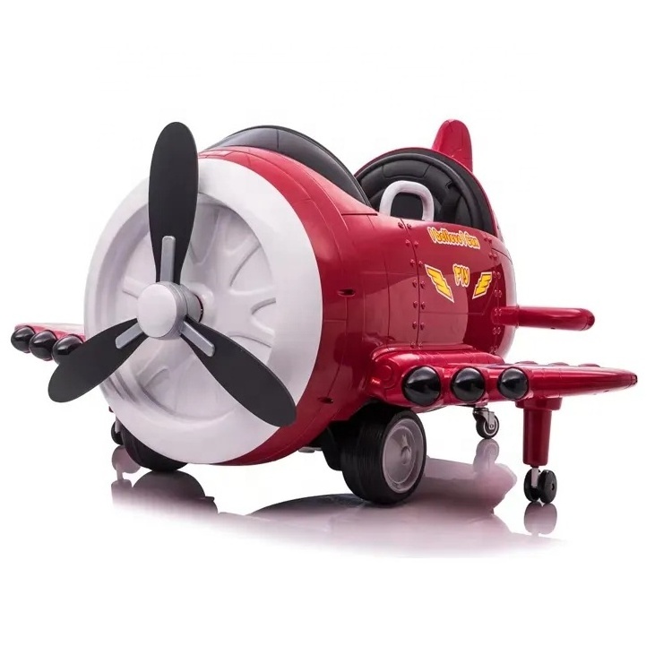 Children Electric Vehicle Seat Ride On Car Toy Plane Music Play Remote Control Kids Airplane Model Electric Car