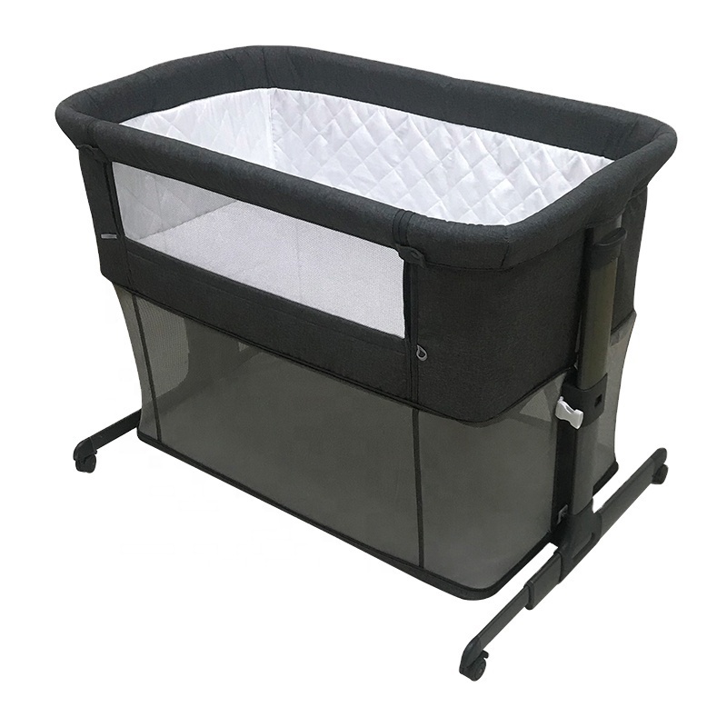 Crib removable foldable portable crib for newborns BB multi-functional baby comfort rocking bed