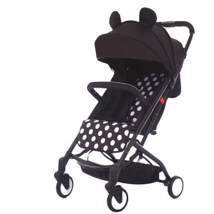 2023 Fashion baby stroller mima pram Adjustable foot rest baby carriage