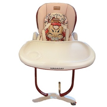 2024 Hot Sale Cushion Booster Dining Feeding High Baby Chair Foldable Portable Plastic 3 in 1 Beach Chair Children Table Chair