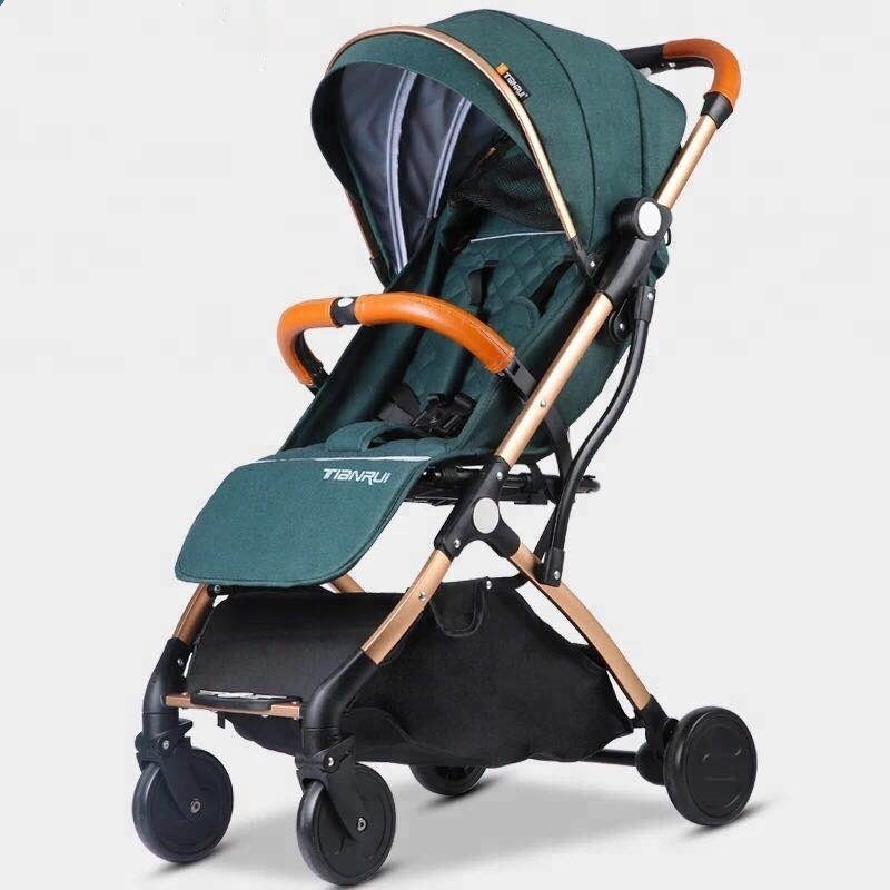 2021 New design linen baby stroller type hope child good quality multi functional stroller