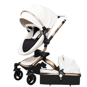 Baby Car Seat And Strollers Baby Pram Kinderwagen 3 En 1 Foldable Baby Stroller 3 In 1 With Car Seat