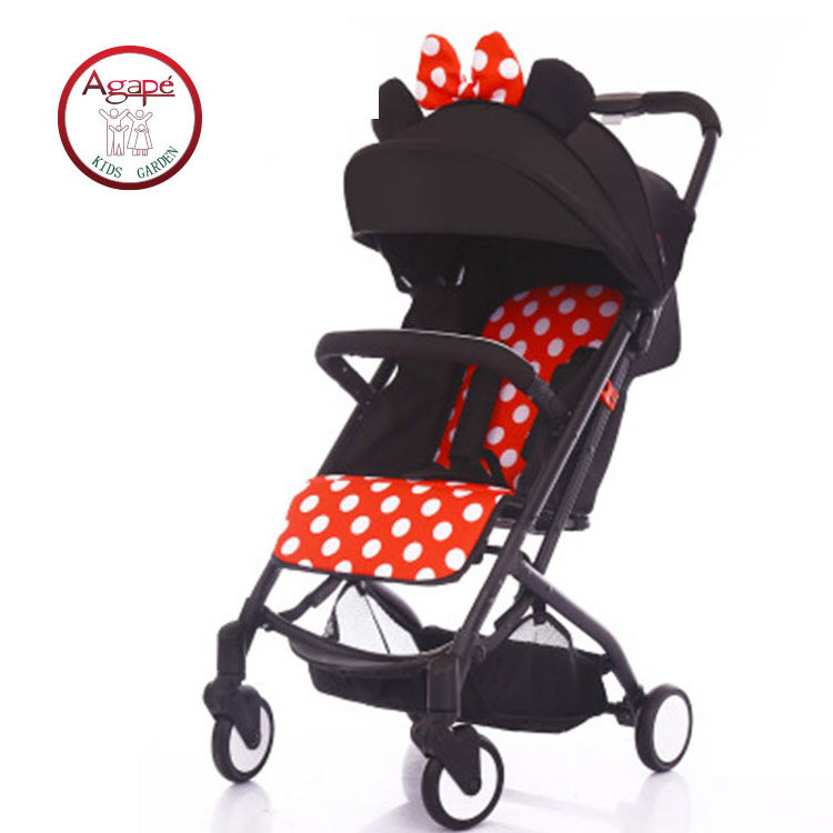 2023 Fashion baby stroller mima pram Adjustable foot rest baby carriage