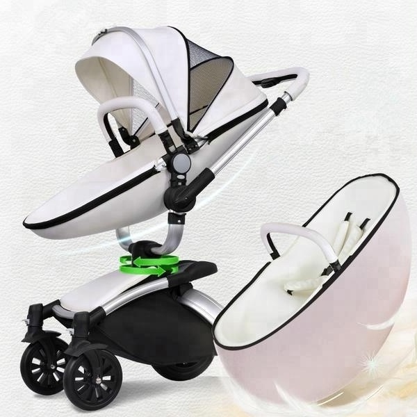 Frame Infant Stroller High Landscape Good View Baby Stroller Type Aluminum Alloy Comfortable Baby Pram 0-36 Months Baby Stroller