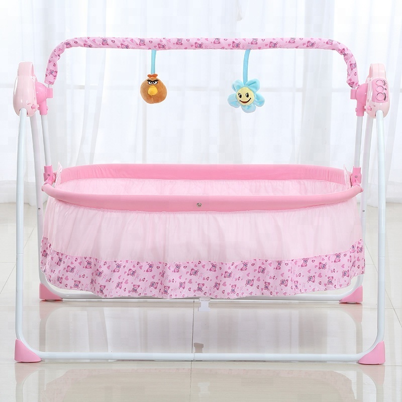 2022 Baby Electric music automatic baby cradle swing