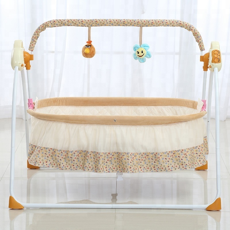 2022 Baby Electric music automatic baby cradle swing