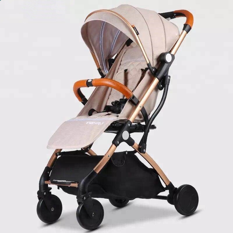 2021 New design linen baby stroller type hope child good quality multi functional stroller