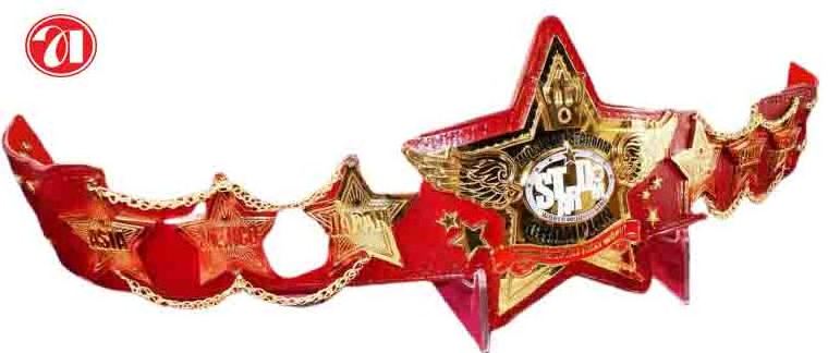 Custom World of Stardom Championship high quality wrestling belt brass  plates custom pro wrestling belts professional wrestling | BestSuppliers.com