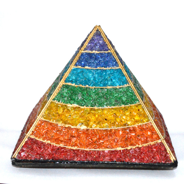 Wholesale Orgone Pyramid | Black Tourmaline orgone pyramid | Orgonite Pyramids for meditation