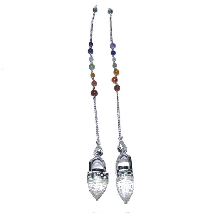 Healing ShreeYantra 7 Chakra Pendulums Buy online Pendulum with chain