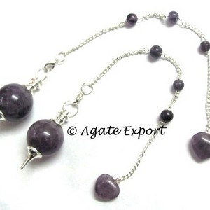 Mix Gemstone pendulum Buy Amethyst Tear Drop Dowsing Pendulums