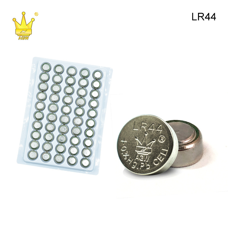 CROWN C 1.5V LR44 357A AG13 alkaline button cells AG13 For Watch Toys 1.5V Clock Watch Button Cell Battery LR44