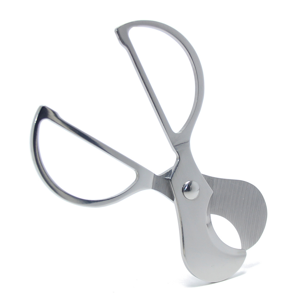 2020 New Portable Stainless Steel Pocket Cigar Cutter Scissors Blade Knife Shears Smoking Tool Accessories Cigar Tool