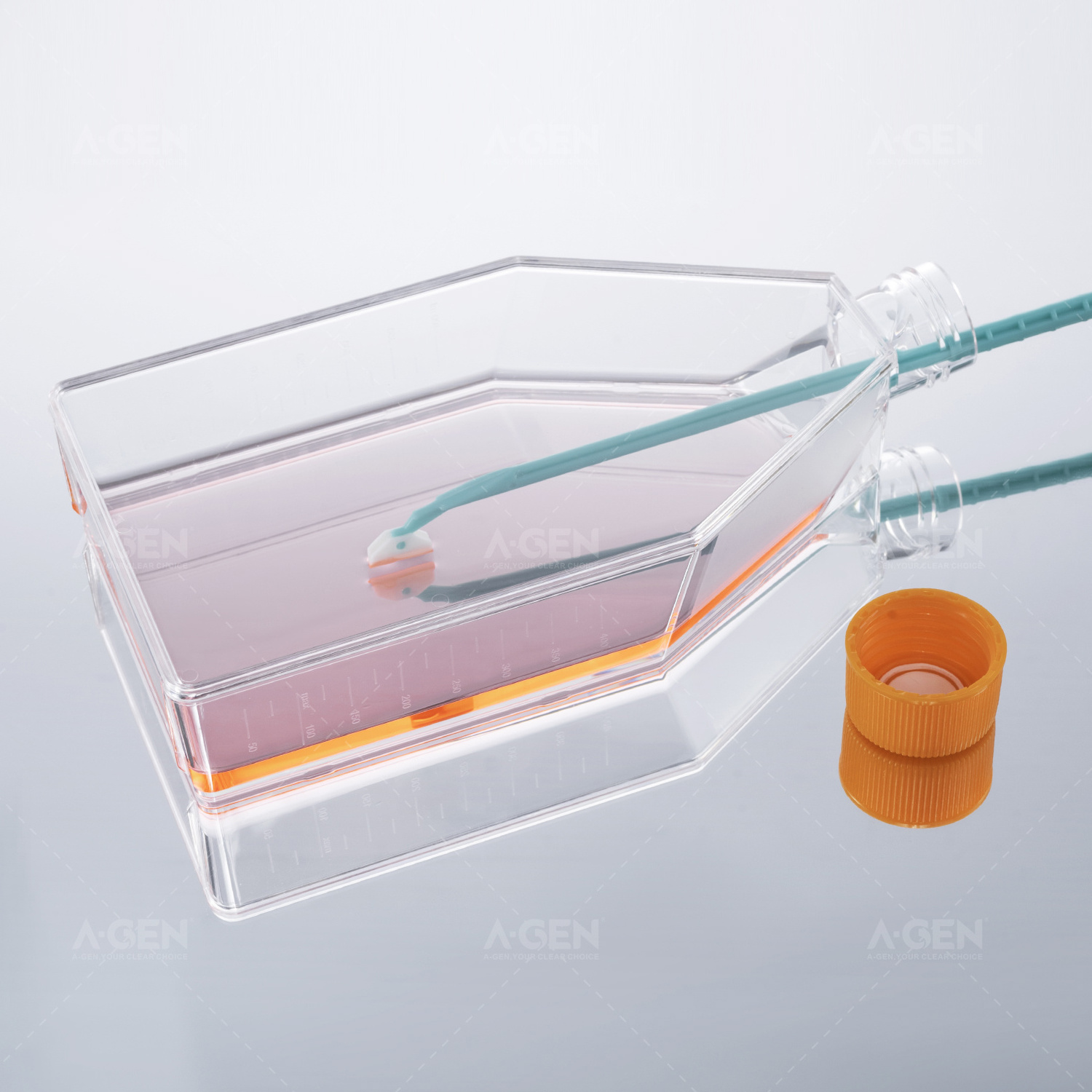 Wholesale  25cm2 75cm2 175cm2 225cm2 Lab Volumetric Plant Cell Tissue Culture Flasks