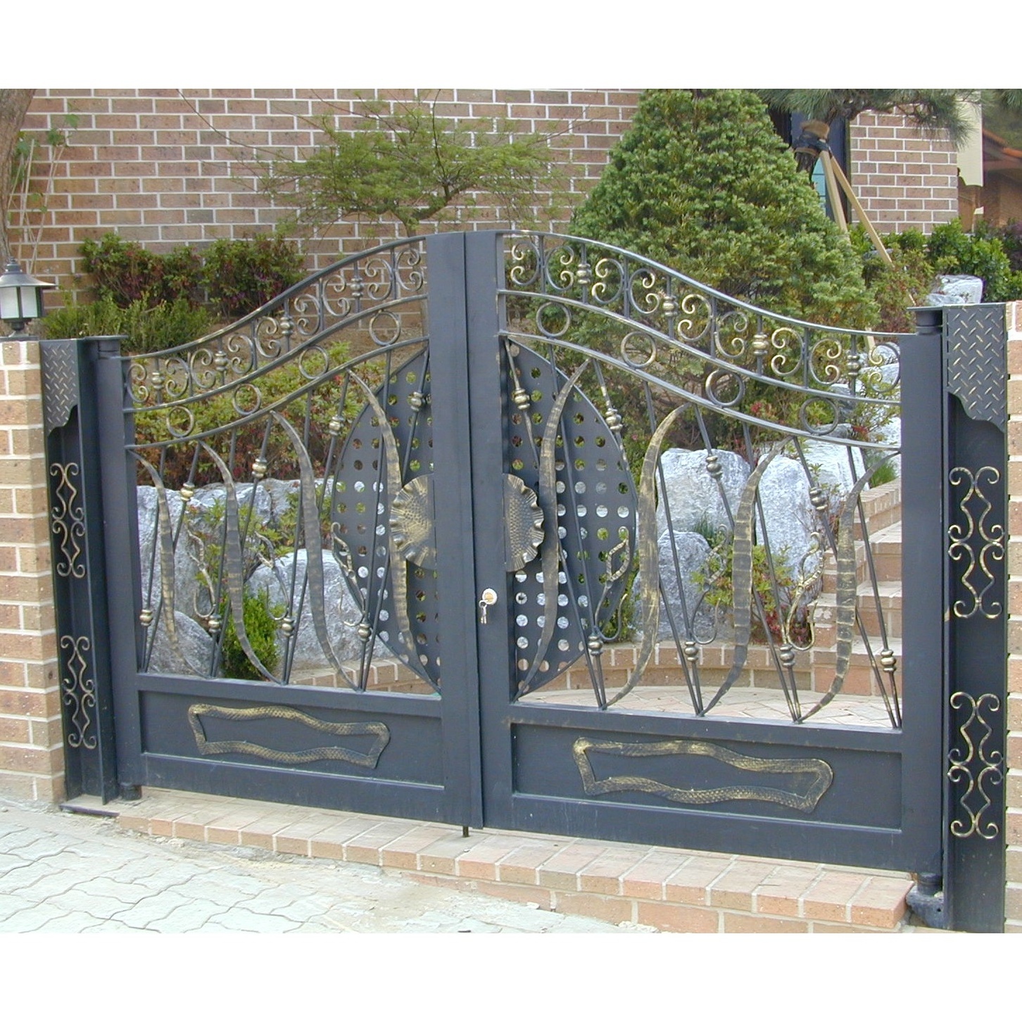 amazing iron from nigeria modern steel gate design philippines